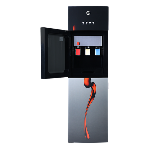 PEL Water Dispenser (P3TCWD-525 Curved Glass Door Hazle Red Blaze)