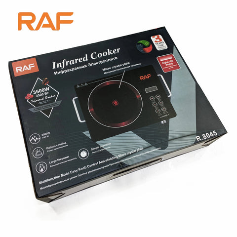 Multifunction Infrared Cooker & Hot Plate R.8045 – Burner Control – 3500W